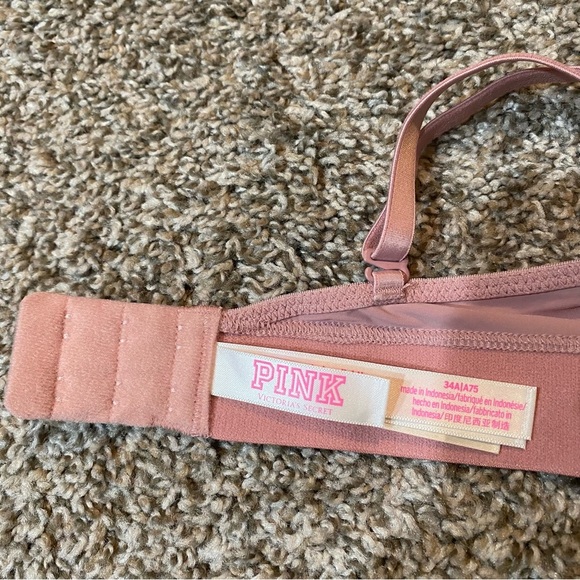 Pink Victoria’s Secret Everyday Bra Size 34A - Picture 4 of 7